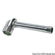 Special outboard sparkplug wrench