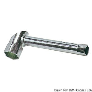 Special outboard sparkplug wrench