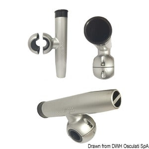 Fishing rod holder for Ø 32-mm tube