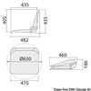Only frame for seat, no cushions