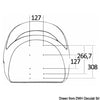 ATTWOOD Centric II ergonomic and folding seat