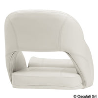 Ergonomic padded seat w/H52R Flip UP bolster