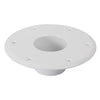 Aluminum table leg - white