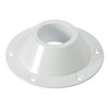 Aluminum table leg - white