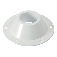 Aluminum table leg - white