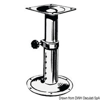 Universal telescopic swivelling pedestal