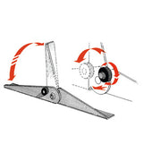 Pair of SS hinges
