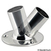 Swiveling ball joint for platforms, gangplanks, awnings, outboard engine brackets