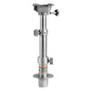 Removable tri-telescopic table pedestal 290/690 mm