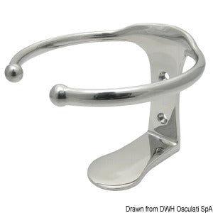 1 cup drink holder AISI 316 screw fixation 106x106