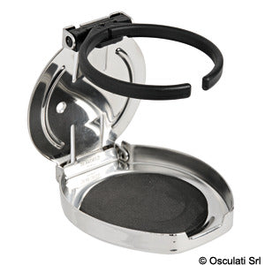 Foldable glass and can holders