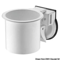 Glass holder with suction cup