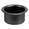 SS glass and can holder black