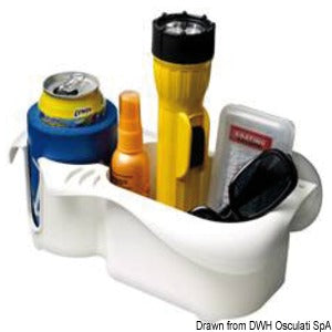 Cruiser Caddy white plastic object holder