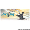 Support f.MAGMA barbecue rod holder Ø 22/25 mm