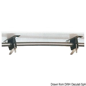 Fastening system f.MAGMA on tubes Ø 22/25 mm