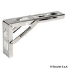 Folding arm for tables and seats