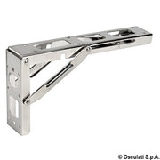 Folding arm for tables and seats