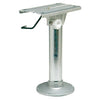 Pedestal w/swivel slide polished base 45 cm