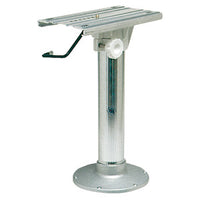 Pedestal w/swivel slide polished base 45 cm