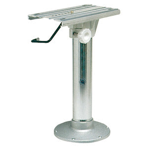 Pedestal w/swivel slide polished base 45 cm