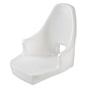 Compact seat frame polyethylene white no cushions