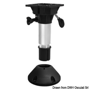 WAVERIDER pedestal w/seat outer base 580/710 mm