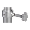 Tri-telescopic aluminium table pedestal