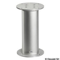 Round-Alu electrical table pedestal