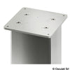 Square aluminum pedestal 3-heights 12V