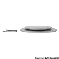 Foldable 2-stage table pedestal 12V 90° swivelling