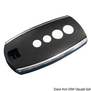 4-way radio remote control f.SQUARE pedestal