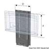 UP-DOWN TV-LIFT 650 mm 12 V
