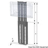 UP-DOWN TV-LIFT 650 mm 12 V