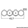 Swing-Out glass/cup/can holder 2/4 cups