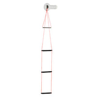 3-step emergency ladder w/ rear nut