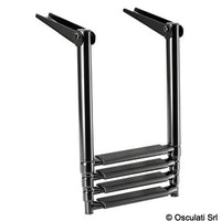 Telescopic ladder f.platforms AISI316 4 steps