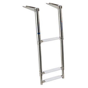 Telescopic standard ladder AISI316 3 steps