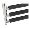 Telescopic standard ladder AISI316 black 5 steps