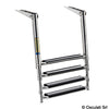 BIG telescopic ladder for platform 4 steps