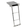 Foldaway ladder standard AISI316 4 steps