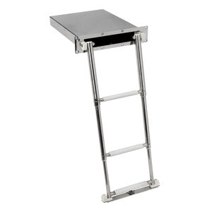 Foldaway ladder standard AISI316 4 steps