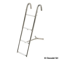 Bow telescopic ladder