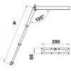 3-step foldaway ladder