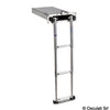 Mini retractable ladder