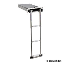 Mini retractable ladder