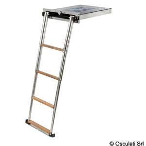 TOP LINE hidden telescopic ladder