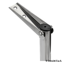 3-step telescopic ladder for platforms oval tubes