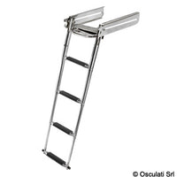 Big under-platform sliding ladder