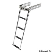 Big under-platform sliding ladder